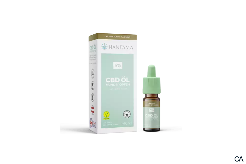 HANFAMA CBD Öl 5 % Mundtropfen HANFAMA CBD Öl 5 % Mundtropfen
