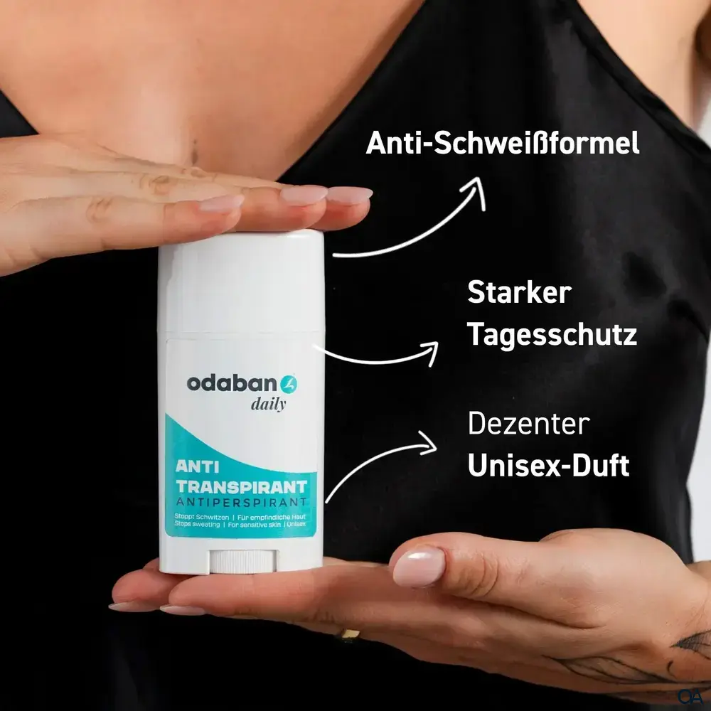 odaban® daily Antitranspirant Deo Stick