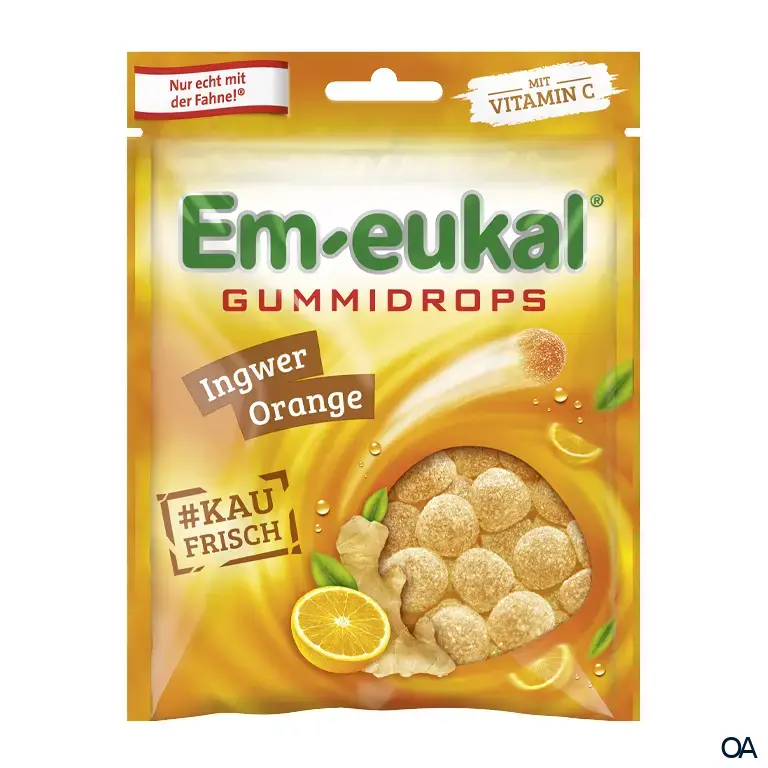 Em-eukal Ingwer-Orange Gummidrops