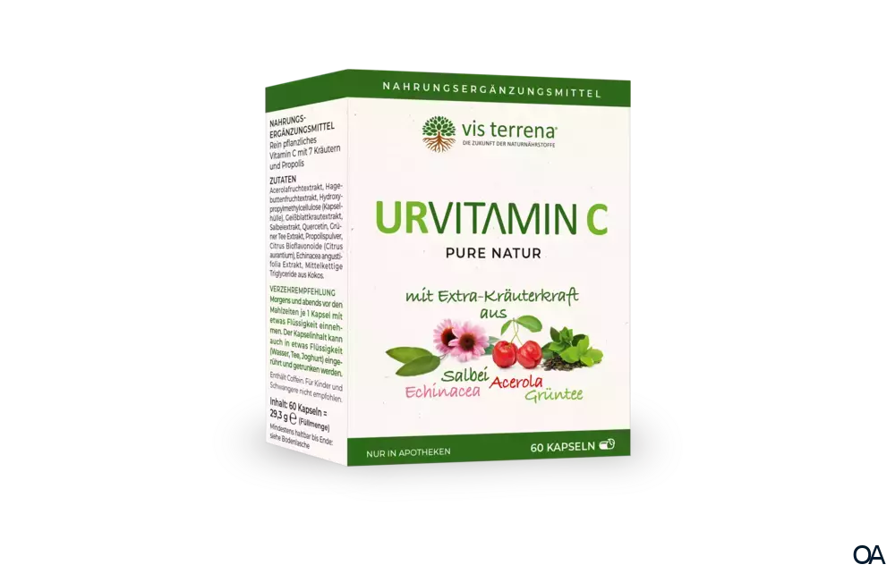 vis terrena® URVITAMIN C Kapseln vis terrena® URVITAMIN C Kapseln