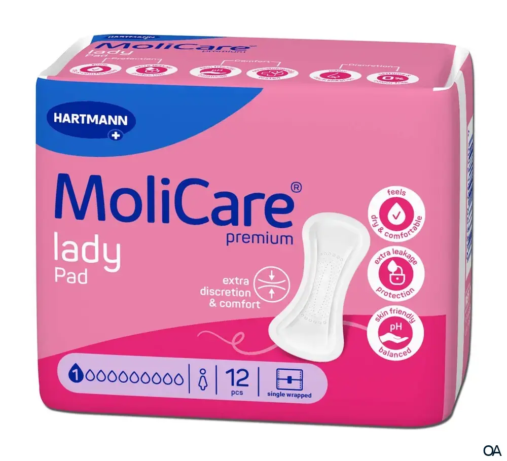 MoliCare® premium lady Pad 1 Tropfen Inkontinenzeinlagen
