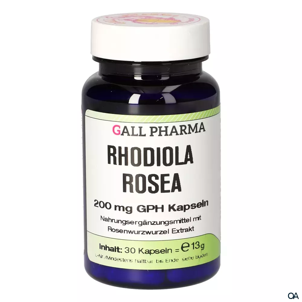 Gall Pharma Rhodiola Rosea 200 mg Kapseln Gall Pharma Rhodiola Rosea 200 mg Kapseln