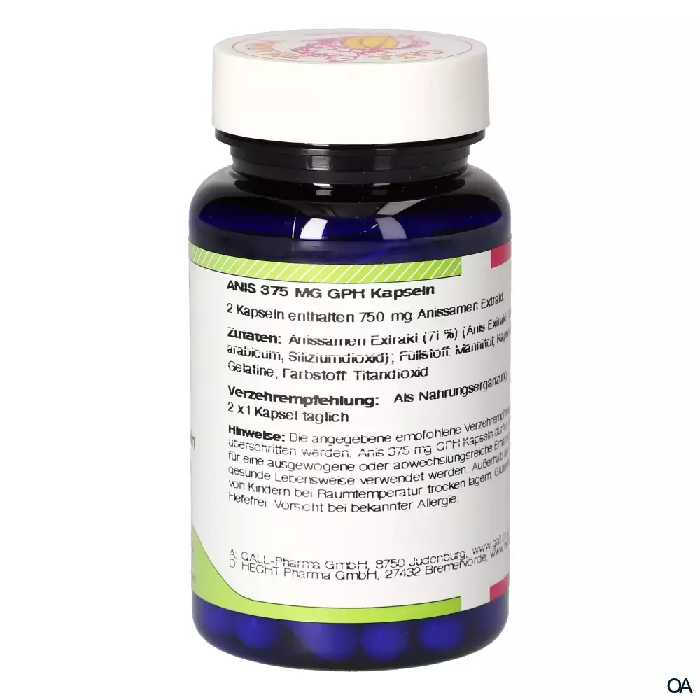 Gall Pharma Anis 375 mg Kapseln