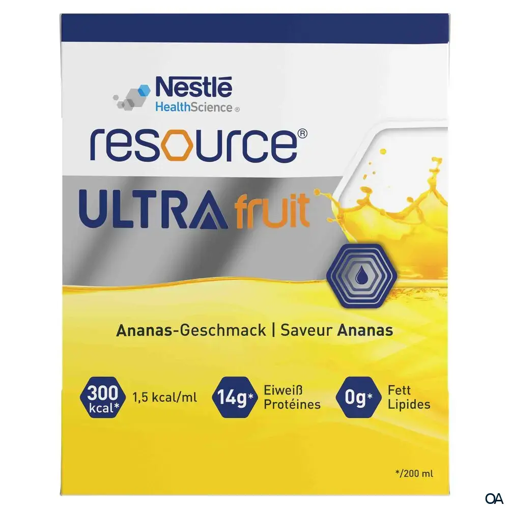 Resource® ULTRA fruit Ananas Trinknahrung 200 ml