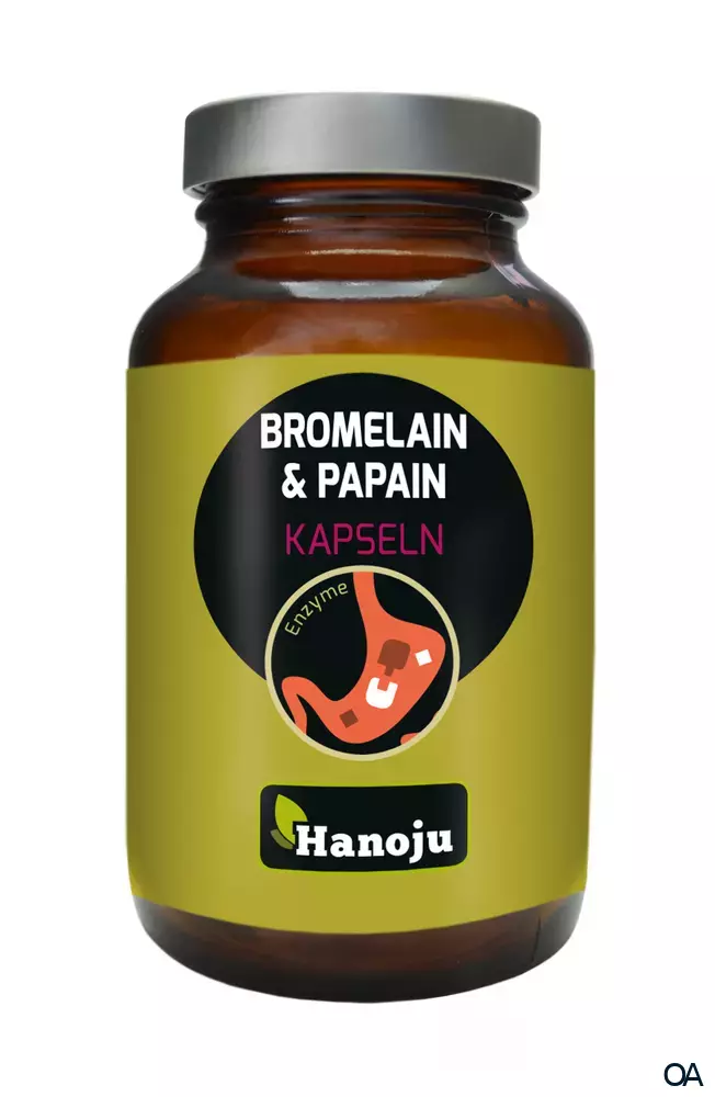 Hanoju Bromelain + Papain 370 mg Hanoju Bromelain + Papain 370 mg