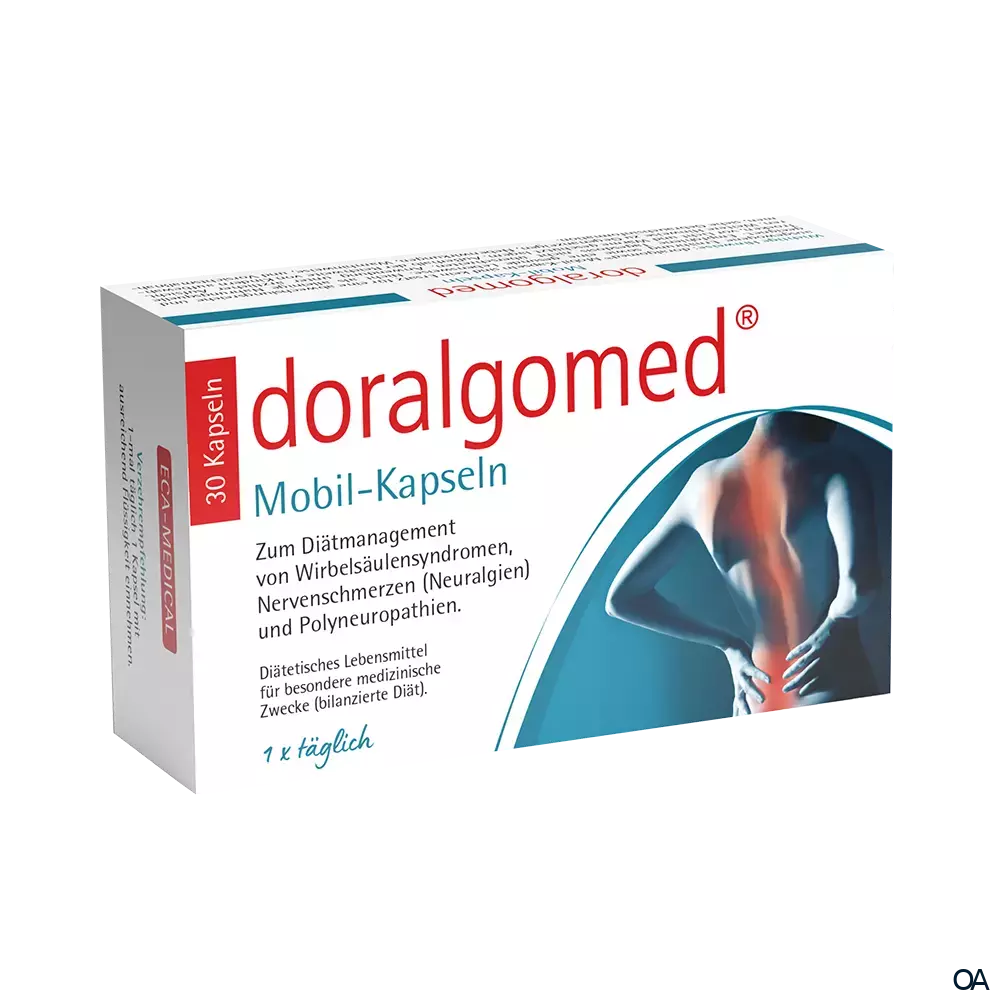 doralgomed® Mobil-Kapseln doralgomed® Mobil-Kapseln