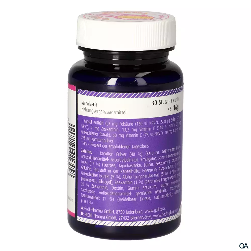 Gall Pharma Macula Fit Kapseln