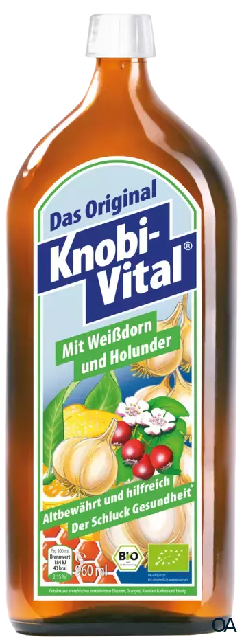KnobiVital mit Weißdorn und Holunder KnobiVital mit Weißdorn und Holunder