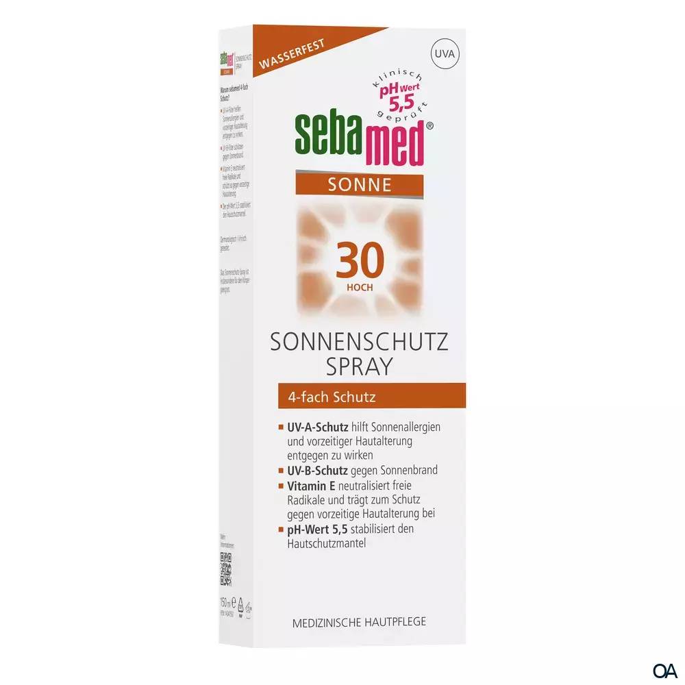 Sebamed Sonne Sonnenschutz Spray LSF 30