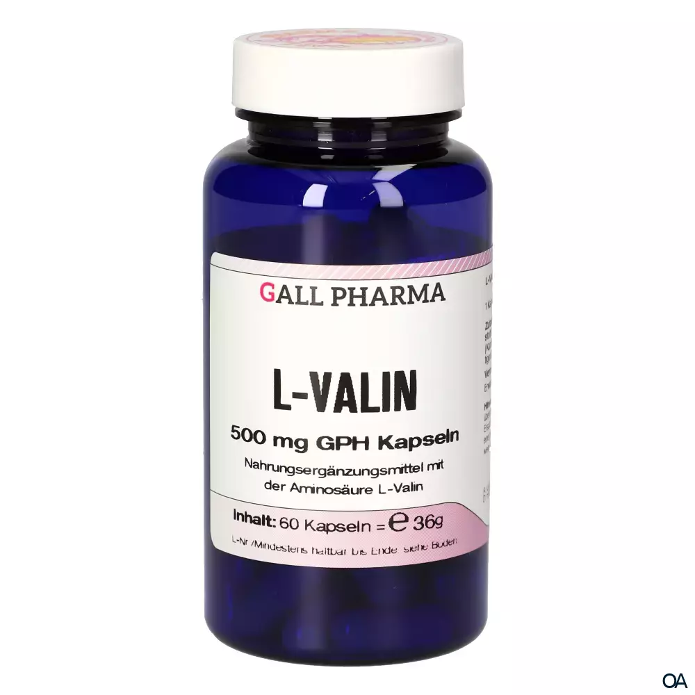Gall Pharma L-Valin 500 mg Kapseln