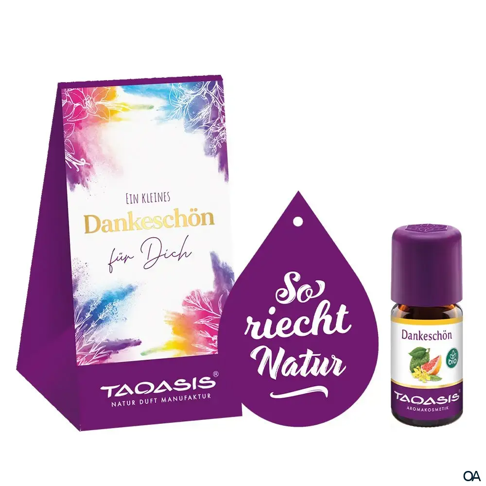 Taoasis Dankeschön Mini-Duftset mit Dekotropfen Taoasis Dankeschön Mini-Duftset mit Dekotropfen