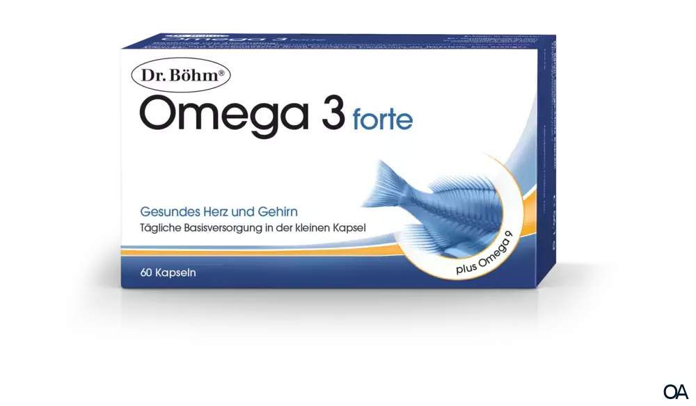 Dr. Böhm® Omega 3 forte Kapseln Dr. Böhm® Omega 3 forte Kapseln