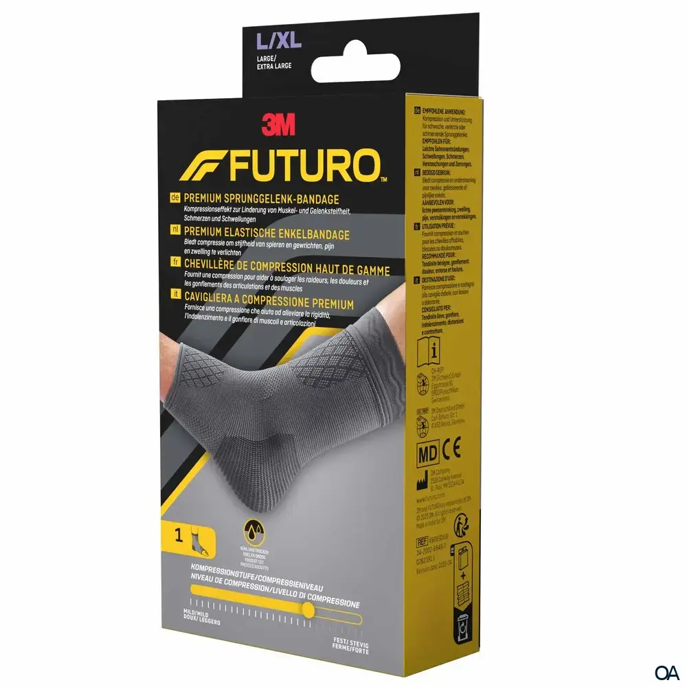 FUTURO™ Premium Sprunggelenk-Bandage, Large/Extra Large