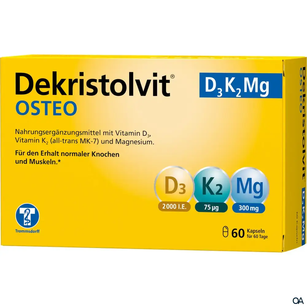 Dekristolvit® OSTEO D3 K2 Mg Kapseln