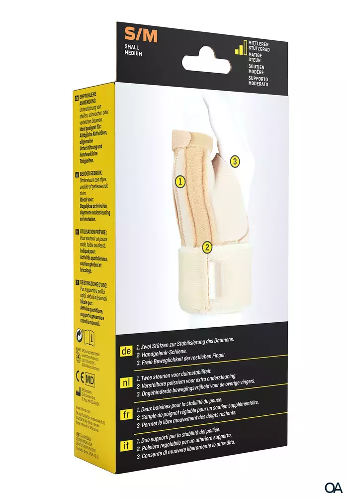 3M FUTURO™ Daumen-Schiene 45841, Größe S/M 3M FUTURO™ Daumen-Schiene 45841, Größe S/M
