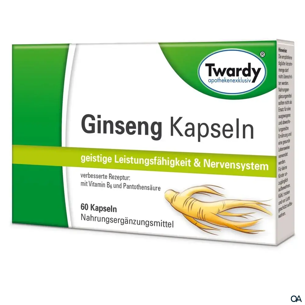 Twardy Ginseng Kapseln