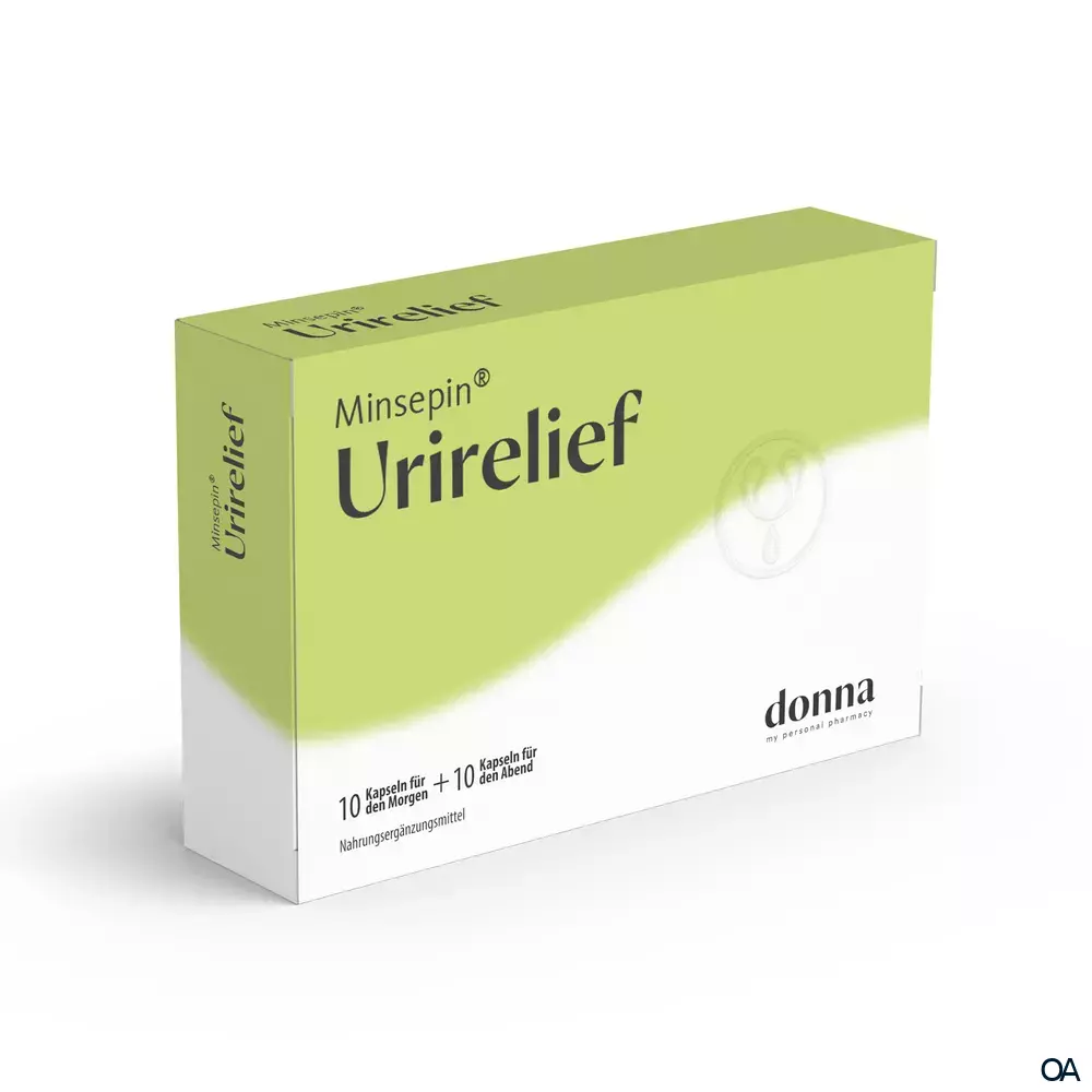 MINSEPIN URIRELIEF Kapseln 2 x 10 Stück MINSEPIN URIRELIEF Kapseln 2 x 10 Stück
