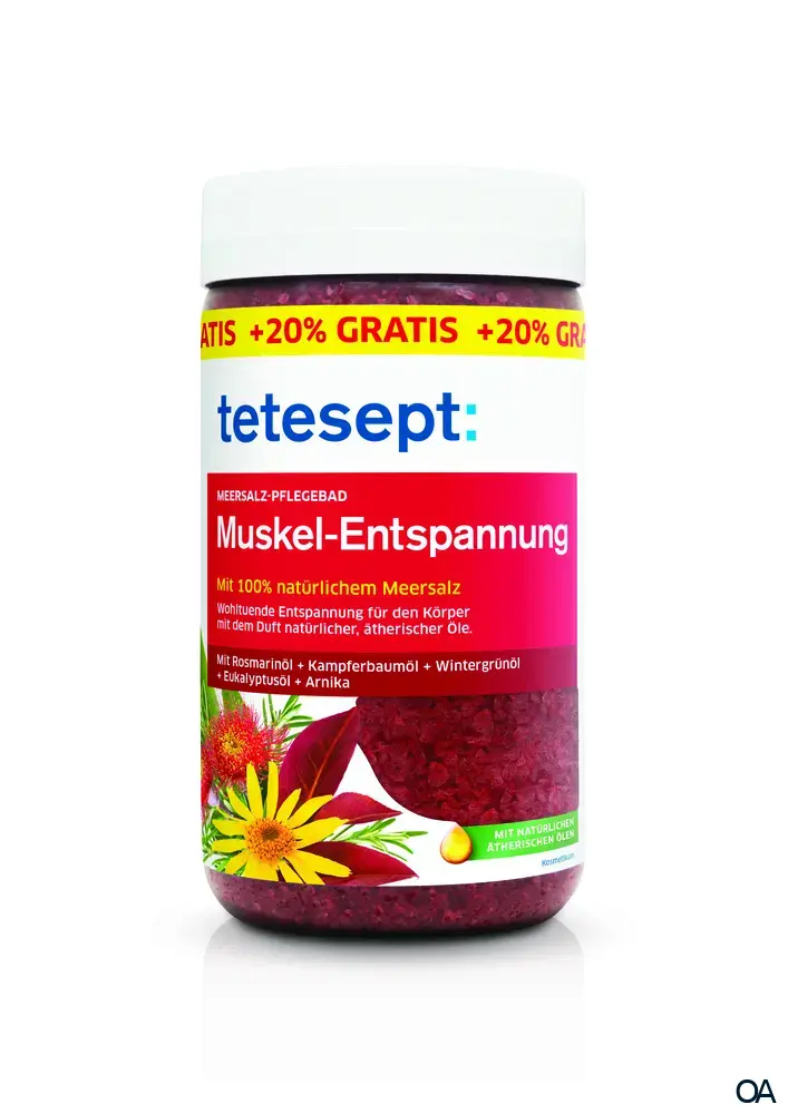 tetesept Gesundheits-Meersalz Muskel & Entspannung