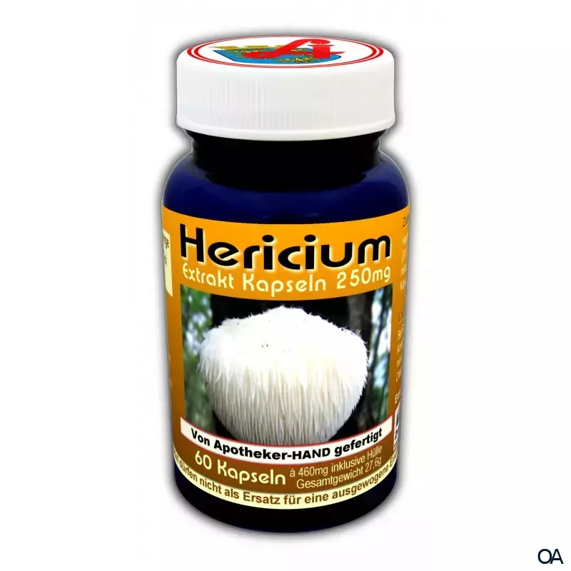 Hericium 250 mg Kapseln Hericium 250 mg Kapseln