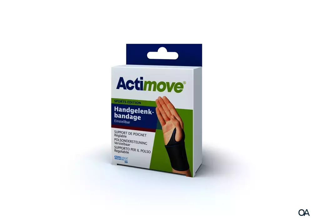 Actimove® Sport Edition Handgelenkbandage Einstellbar Actimove® Sport Edition Handgelenkbandage Einstellbar