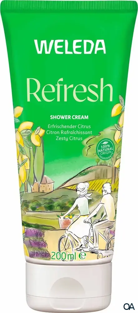 Weleda Refresh Shower Cream Citrus - Cremedusche