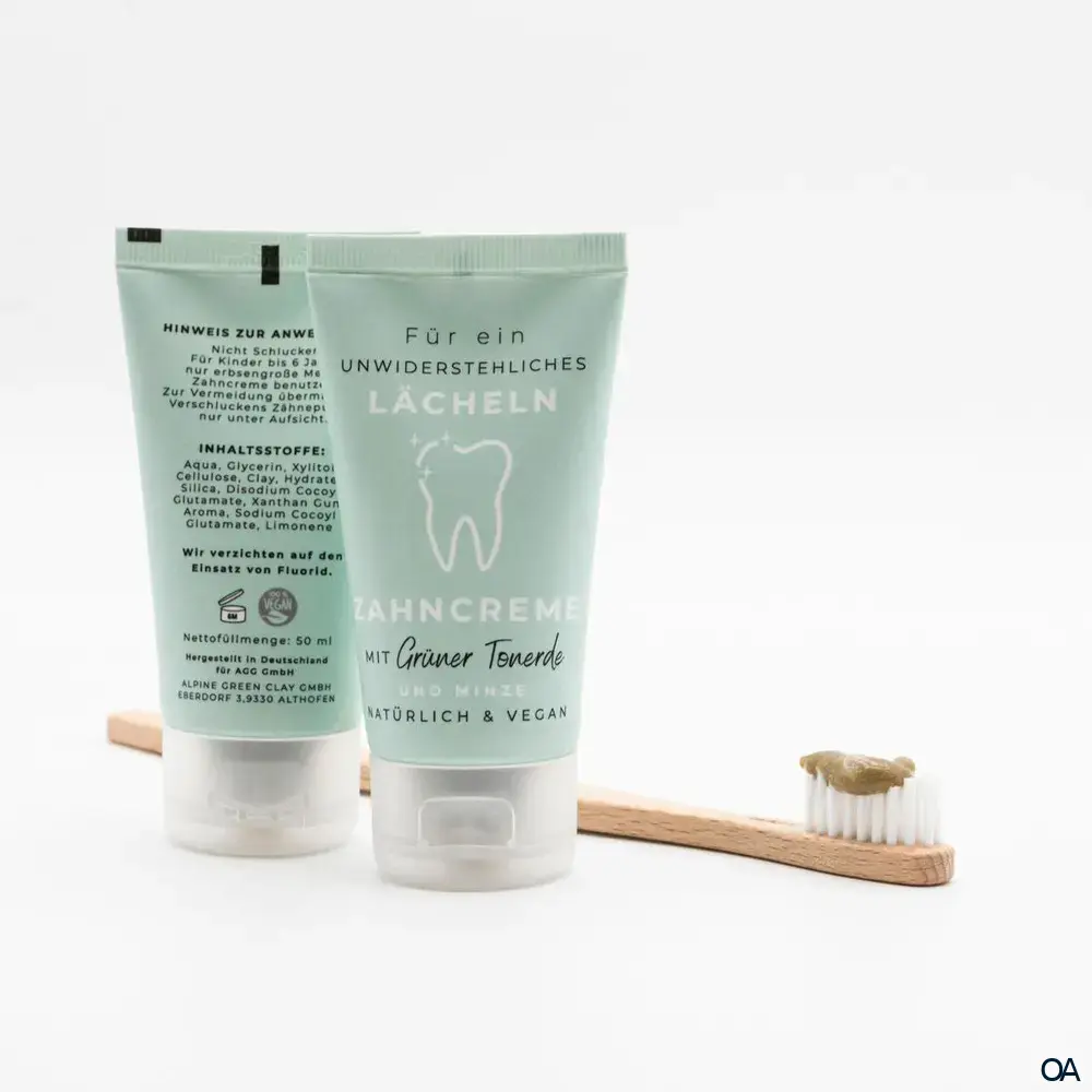 Alpine Green Clay Zahncreme mit Heilerde Alpine Green Clay Zahncreme mit Heilerde