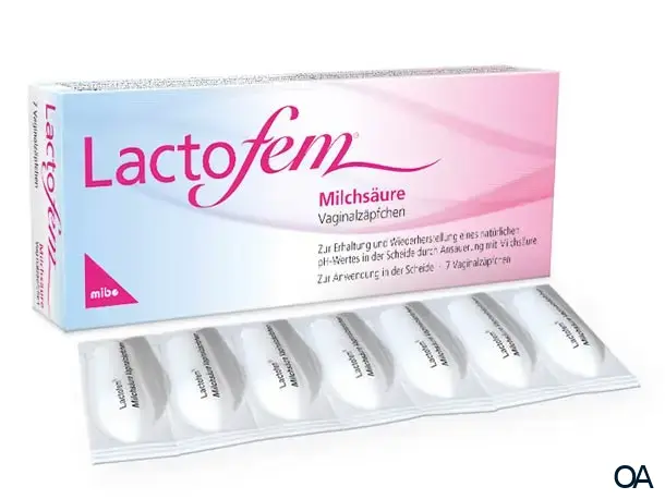 Lactofem® Milchsäure Vaginalzäpfchen Lactofem® Milchsäure Vaginalzäpfchen