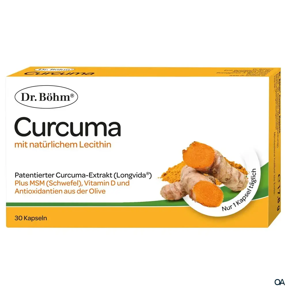 Dr. Böhm® Curcuma Kapseln Dr. Böhm® Curcuma Kapseln