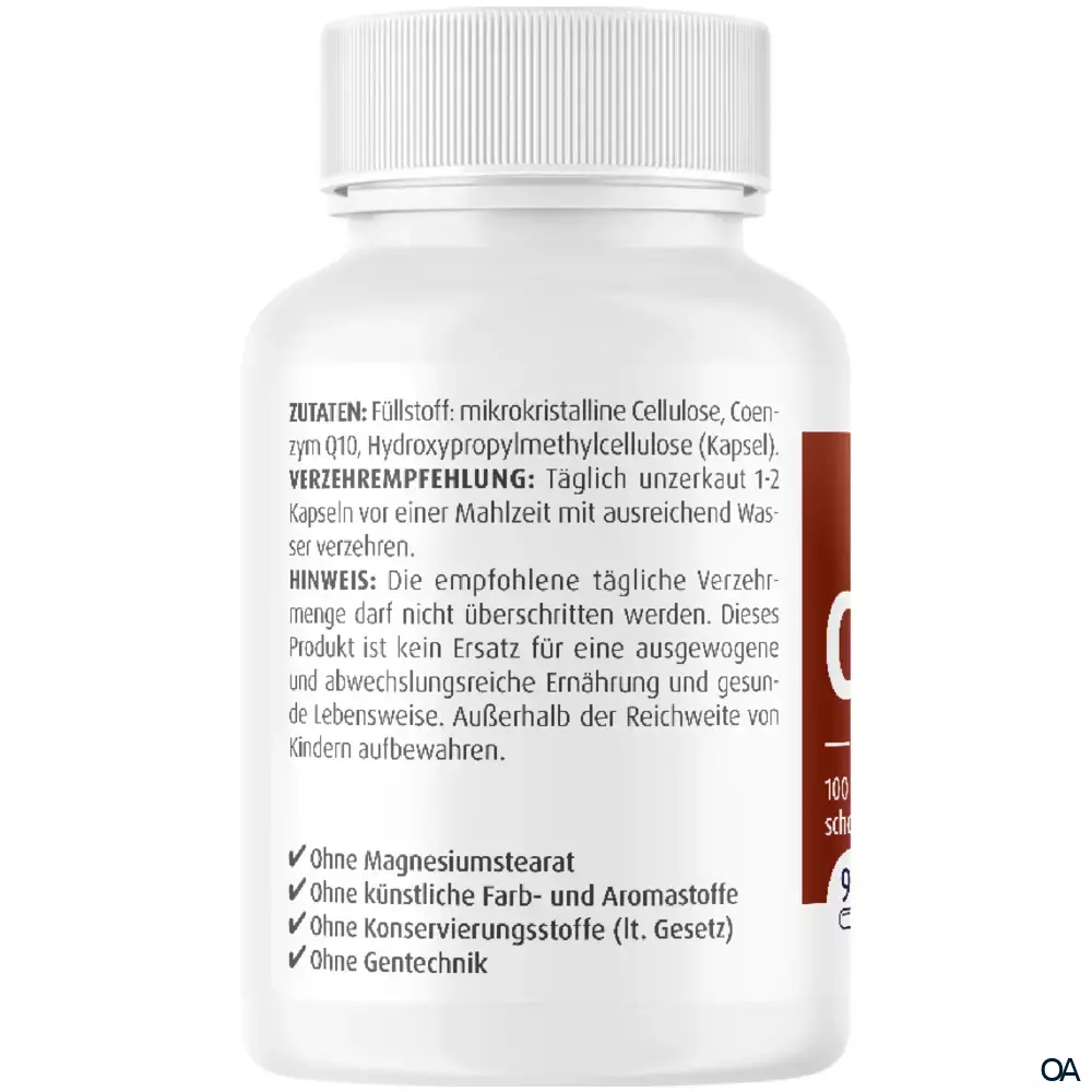 ZeinPharma Coenzym Q10 60 mg Kapseln ZeinPharma Coenzym Q10 60 mg Kapseln