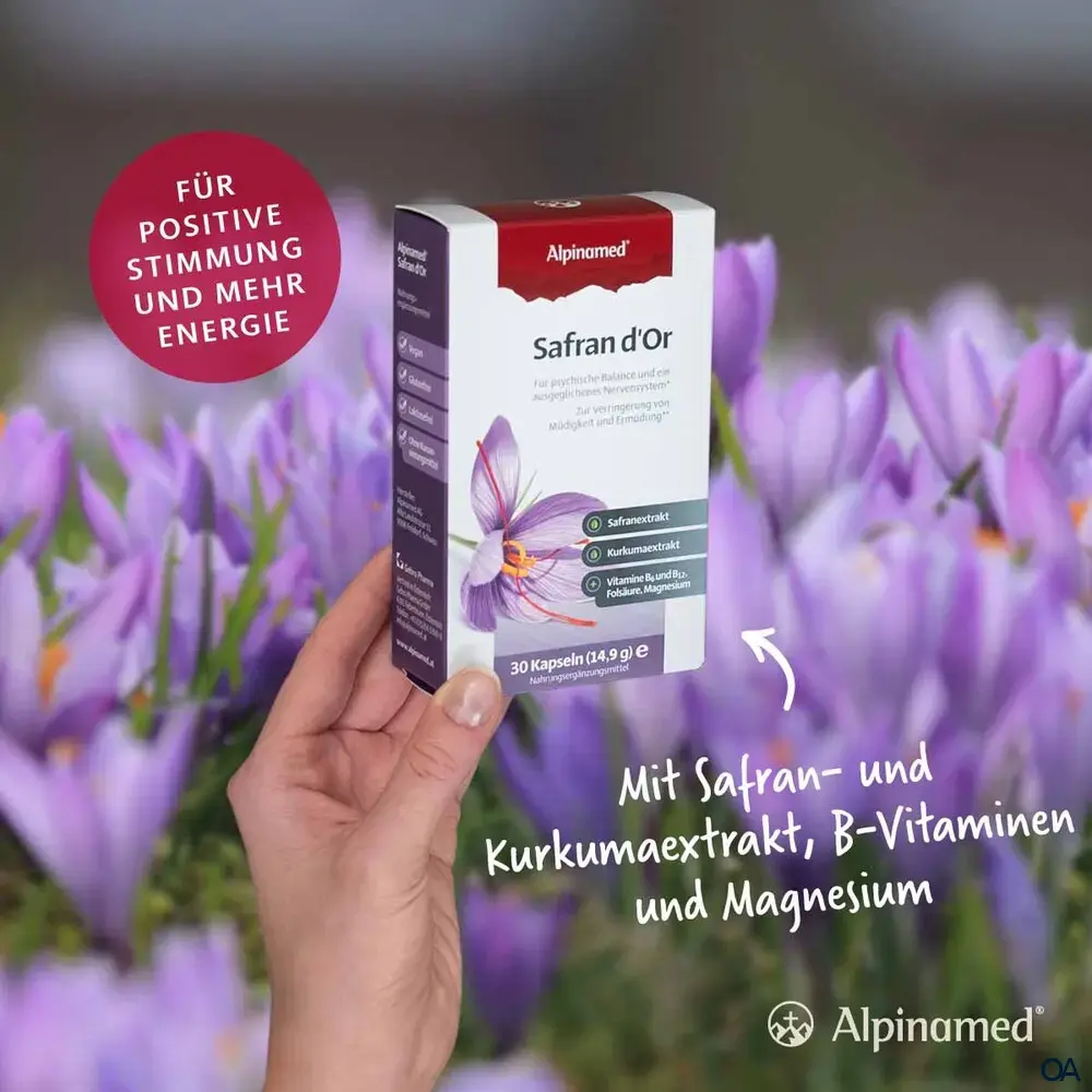 Alpinamed® Safran d’Or Kapseln Alpinamed® Safran d’Or Kapseln