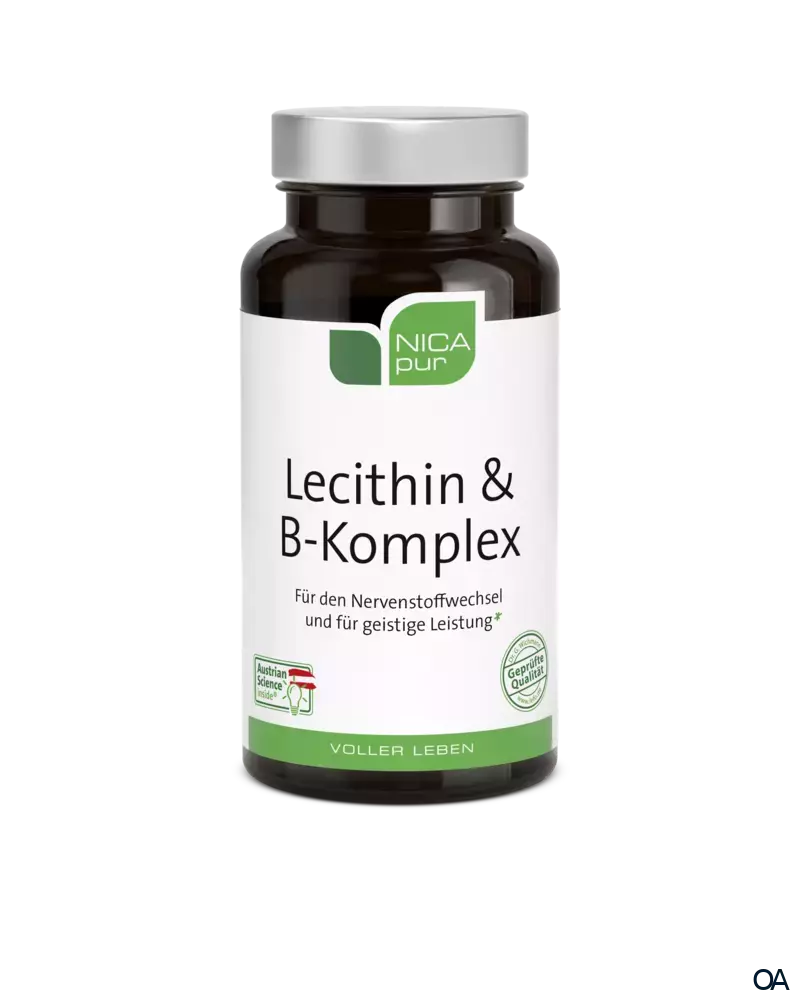 NICApur Lecithin & B-Komplex Kapseln