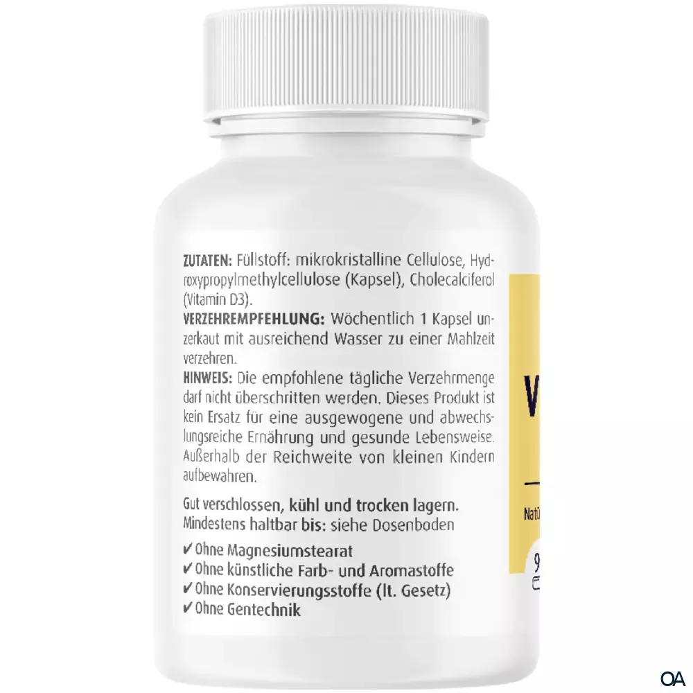 ZeinPharma Vitamin D3 Wochendepot Kapseln 5.000 I.E. ZeinPharma Vitamin D3 Wochendepot Kapseln 5.000 I.E.