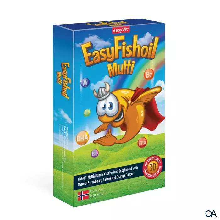 EasyFishoil Multi - Omega-3 & Multivitamin Weichgummis EasyFishoil Multi - Omega-3 & Multivitamin Weichgummis