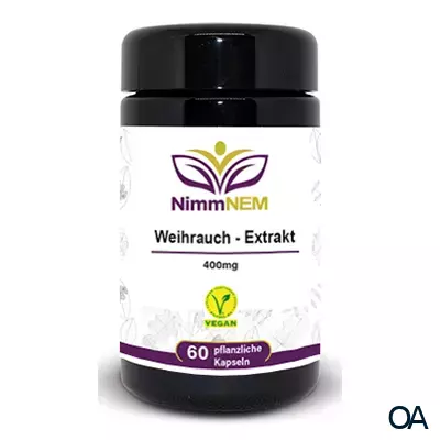 NimmNem Weihrauch Extrakt 400 mg Kapseln