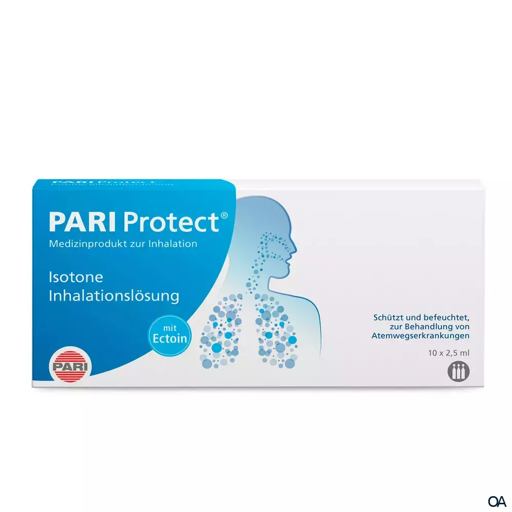 PARI Protect Inhalationslösung 10 x 2,5 ml PARI Protect Inhalationslösung 10 x 2,5 ml