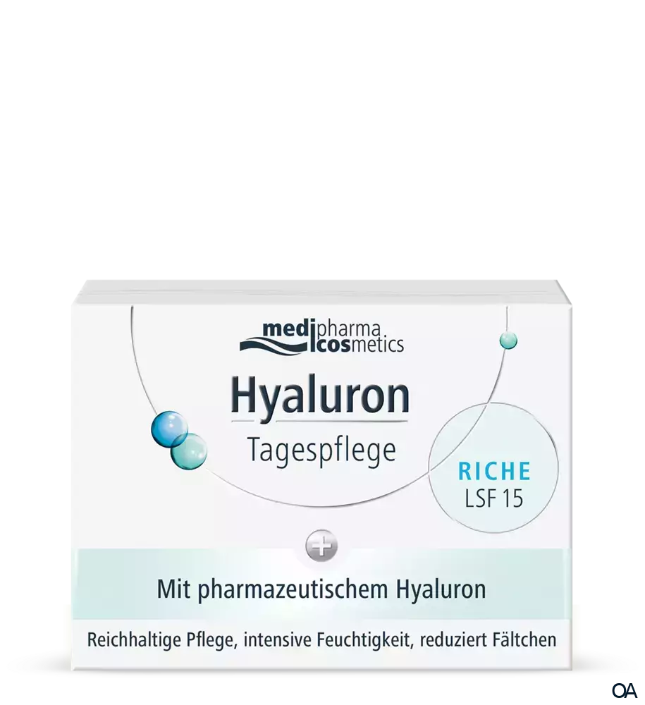 medipharma cosmetics Hyaluron Tagespflege Riche LSF 15 medipharma cosmetics Hyaluron Tagespflege Riche LSF 15