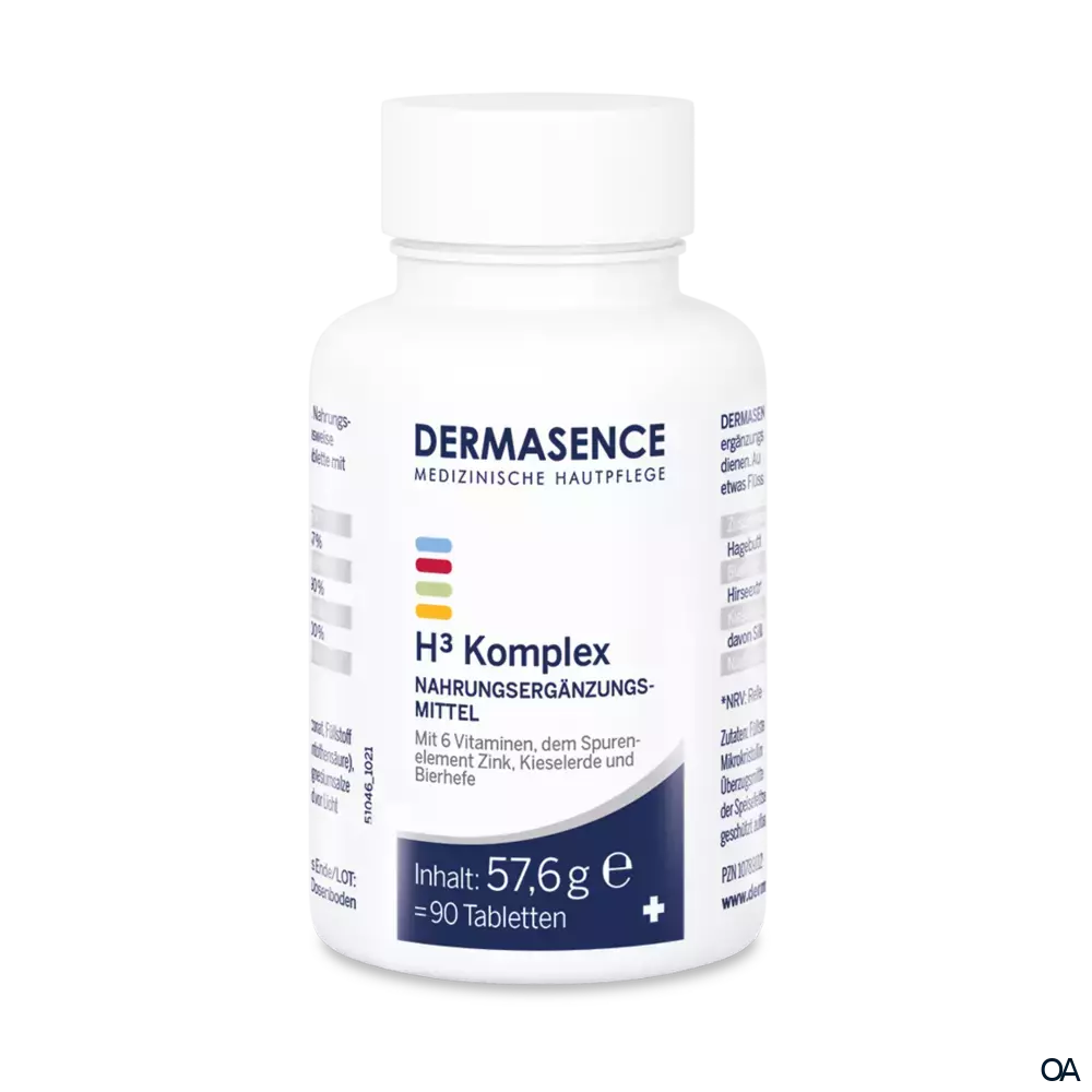 Dermasence H³ Komplex Tabletten Dermasence H³ Komplex Tabletten