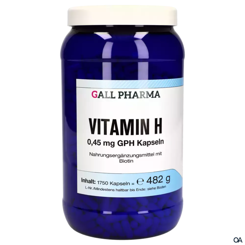 Gall Pharma Vitamin H 0,45 mg Kapseln Gall Pharma Vitamin H 0,45 mg Kapseln