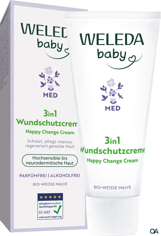 Weleda Baby MED 3 in 1 Wundschutzcreme Weisse Malve