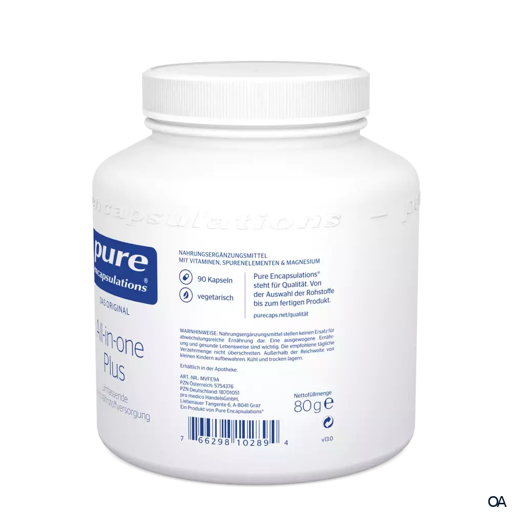 pure encapsulations® All-in-one Plus Kapseln