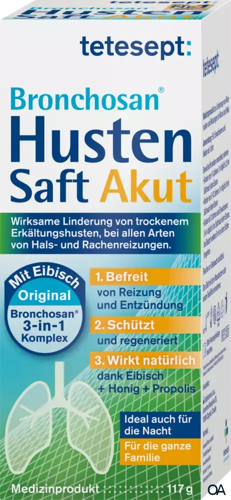 tetesept Bronchosan® Husten Akut Saft