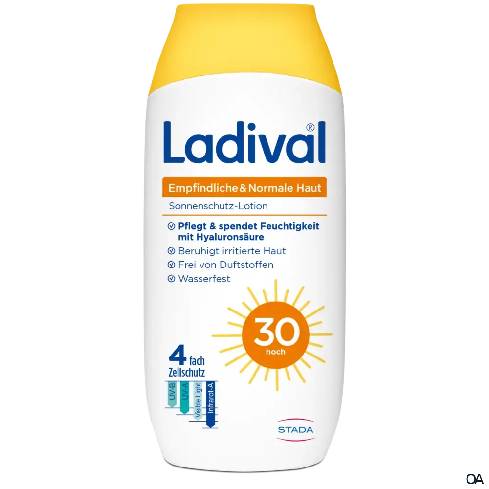 Ladival® Empfindliche & Normale Haut Sonnenschutz-Lotion LSF 30
