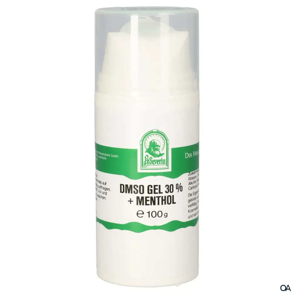 Pater Severin DMSO-Gel 30% + Menthol Pater Severin DMSO-Gel 30% + Menthol