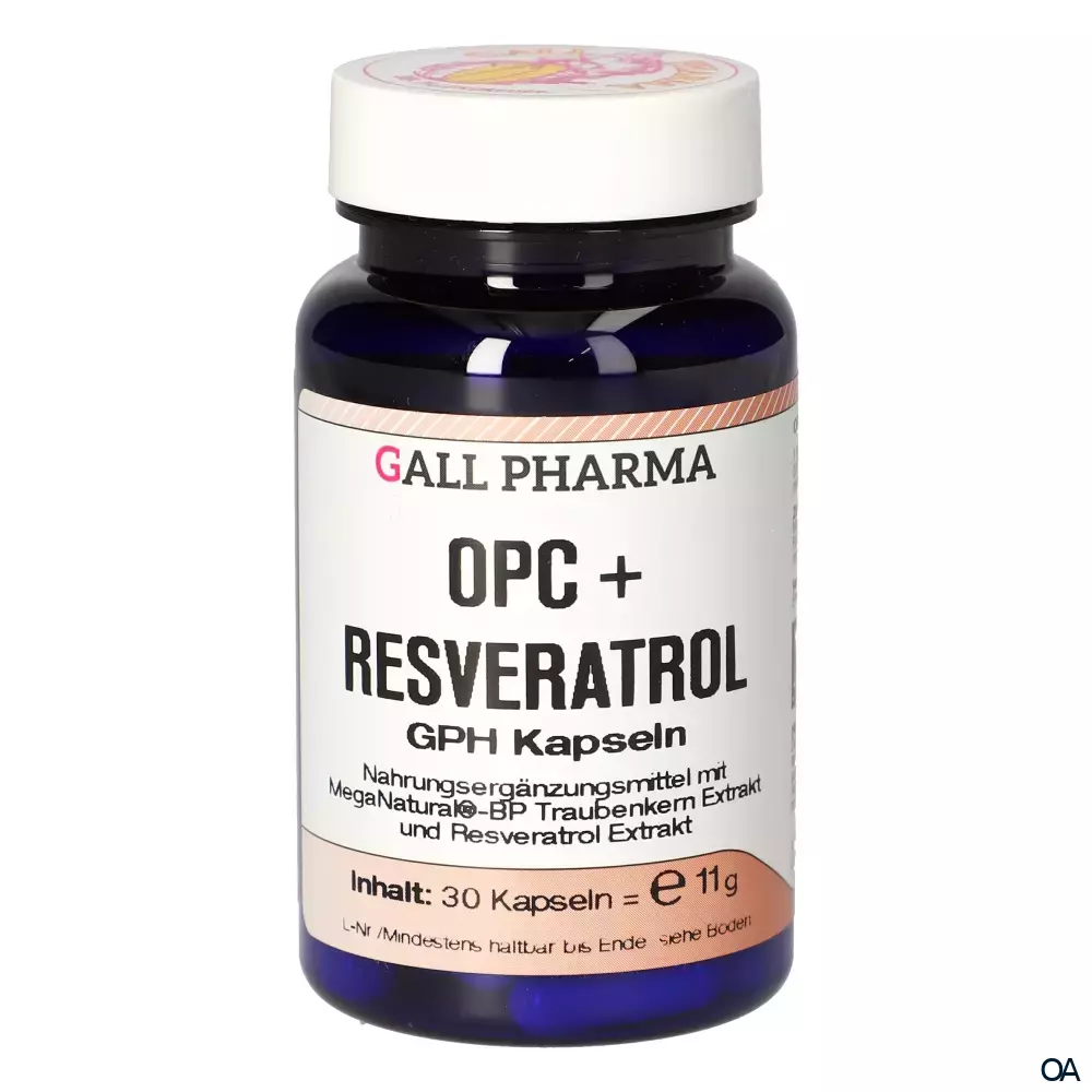Gall Pharma OPC + Resveratrol Kapseln Gall Pharma OPC + Resveratrol Kapseln