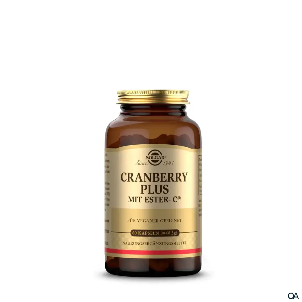 Solgar® Cranberry Plus mit Ester-C® Kapseln Solgar® Cranberry Plus mit Ester-C® Kapseln