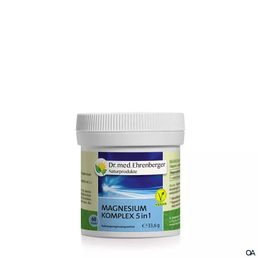 Dr. Ehrenberger Magnesium Komplex 5 in 1 Kapseln Dr. Ehrenberger Magnesium Komplex 5 in 1 Kapseln