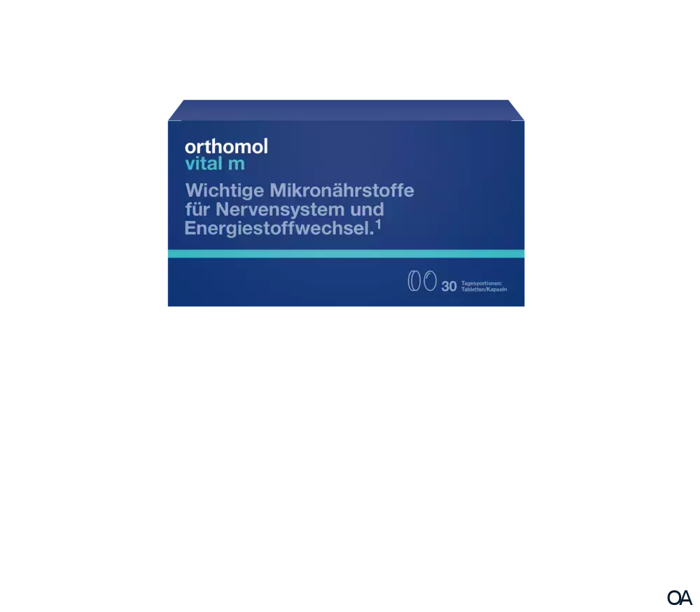 Orthomol Vital M Tabletten + Kapseln Orthomol Vital M Tabletten + Kapseln