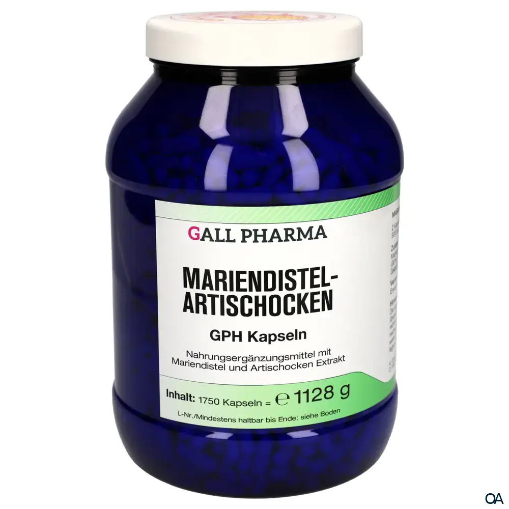 Gall Pharma Mariendistel-Artischocken Kapseln