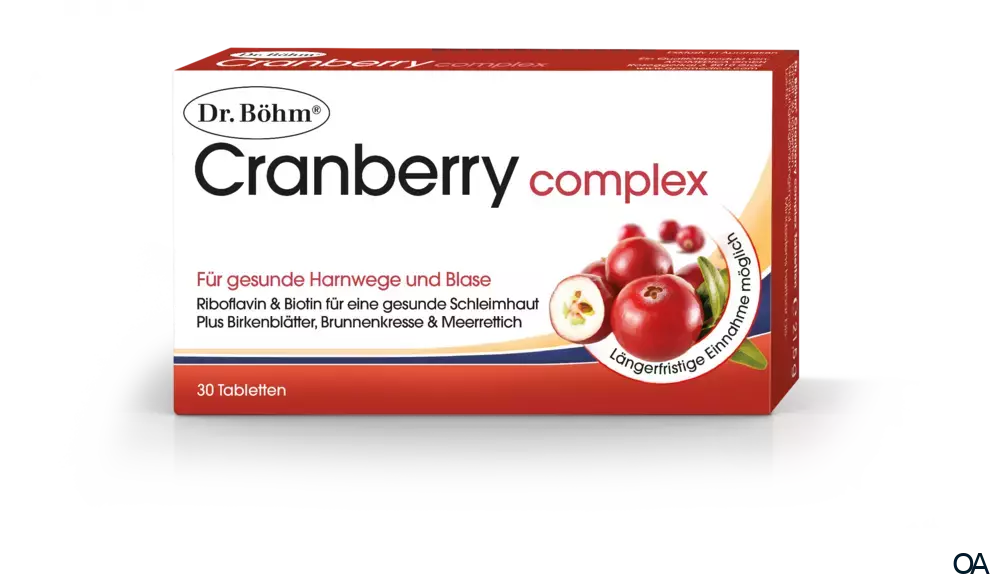 Dr. Böhm® Cranberry complex Tabletten Dr. Böhm® Cranberry complex Tabletten