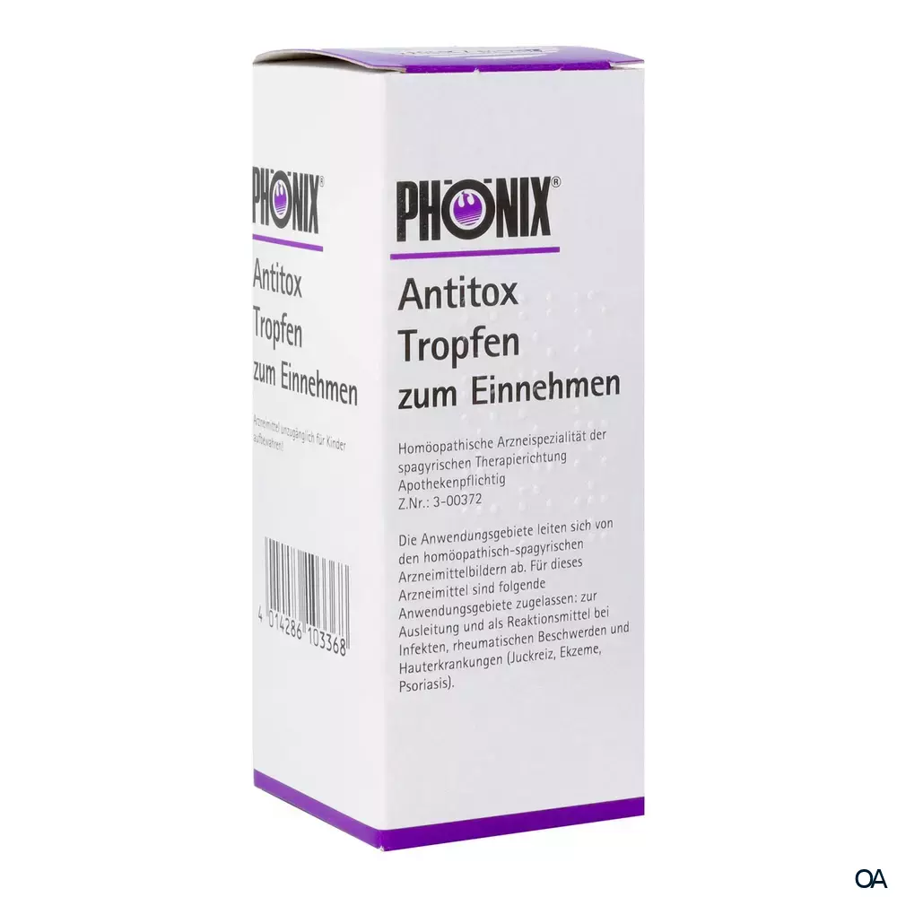 Phönix® Antitox Tropfen zum Einnehmen Phönix® Antitox Tropfen zum Einnehmen